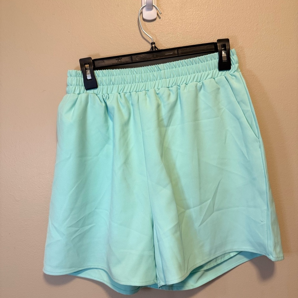 Beulah Green‎ Athletic Shorts Lightweight Elastic Waistband